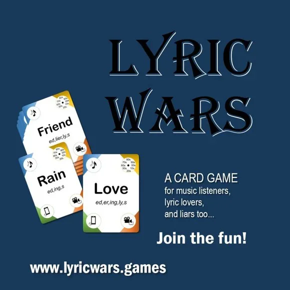 Lyric Wars: Musical Card Game For All Ages - Picture 2 of 5